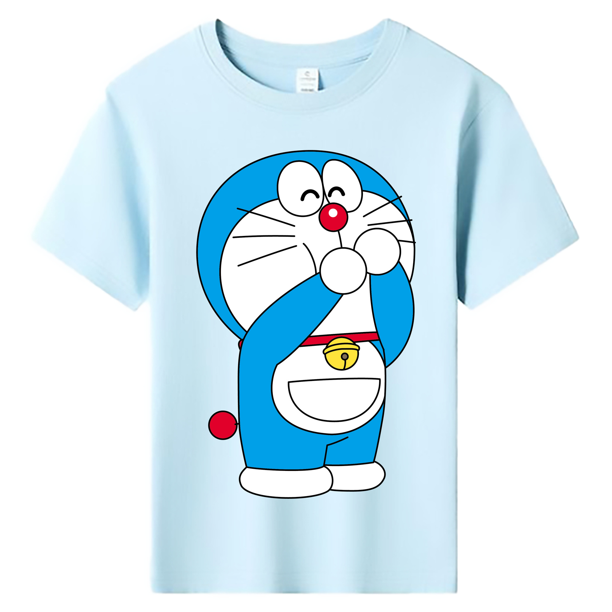 （画像用） ドラえもん Doraemon 綿100％キッズTシャツ（フロントプリント）